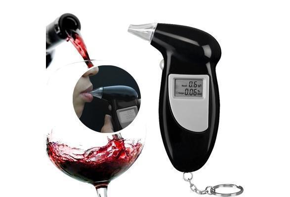 Digital Alcohol Breath Tester Keychain