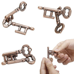 Alloy Key Ring Puzzle Toy