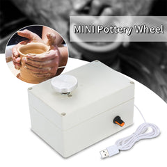 6.5cm Electric USB Pottery Pottery Wheel Ceramic Machine