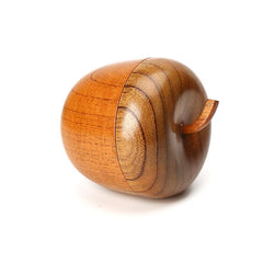 Creative Apple shape Wood Bowl