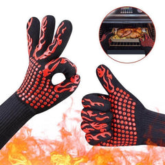 1472°F EXTREME HEAT RESISTANT BBQ FIREPROOF GLOVES