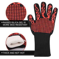 1472°F EXTREME HEAT RESISTANT BBQ FIREPROOF GLOVES